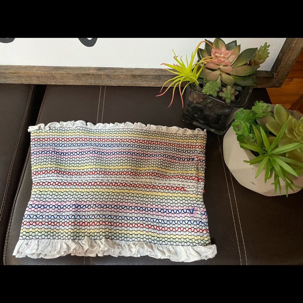 Rainbow Tube Top